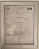 Department of transportation permit frame Signage Department of transportation permit frame Signage