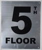 5th Floor Sign 5th Floor Sign