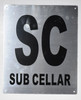 SUB Cellar BUILDING SIGN