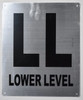 Lower Level Sign Lower Level Sign