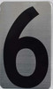 House Number/Apartment Number- SIX Signage