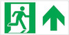 RUNNING MAN FORWARD ARROW  Sign