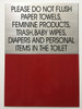 Toilet BUILDING SIGN