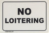 NO LOITERING HPD SIGN NO LOITERING HPD SIGN