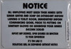 Notice All Employees Must WASH Their Hands with Warm Water and SOAP.DOB SIGN Notice All Employees Must WASH Their Hands with Warm Water and SOAP.DOB SIGN