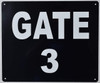 GATE #3 HPD SIGN GATE #3 HPD SIGN