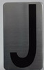 House Number Letter Sign/Apartment Number Letter Sign- Letter J House Number Letter Sign/Apartment Number Letter Sign- Letter J