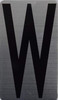 House Number Letter/Apartment Number Letter- Letter W House Number Letter/Apartment Number Letter- Letter W