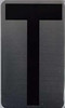 House Number Letter/Apartment Number Letter- Letter T Signage House Number Letter/Apartment Number Letter- Letter T Signage