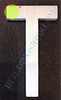 Aluminum Letter T DOB SIGN