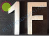 Apartment Number 1f SIGNAGE