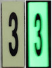 PHOTOLUMINESCENT DOOR NUMBER 3 HPD SIGN HEAVY DUTY / GLOW IN THE DARK "DOOR NUMBER THREE" HPD SIGN HEAVY DUTY PHOTOLUMINESCENT DOOR NUMBER 3 HPD SIGN HEAVY DUTY / GLOW IN THE DARK "DOOR NUMBER THREE" HPD SIGN HEAVY DUTY