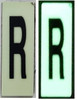 PHOTOLUMINESCENT DOOR NUMBER R HPD SIGN HEAVY DUTY / GLOW IN THE DARK "DOOR NUMBER" HPD SIGN HEAVY DUTY PHOTOLUMINESCENT DOOR NUMBER R HPD SIGN HEAVY DUTY / GLOW IN THE DARK "DOOR NUMBER" HPD SIGN HEAVY DUTY