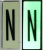 PHOTOLUMINESCENT DOOR NUMBER N HPD SIGN HEAVY DUTY / GLOW IN THE DARK "DOOR NUMBER" HPD SIGN HEAVY DUTY PHOTOLUMINESCENT DOOR NUMBER N HPD SIGN HEAVY DUTY / GLOW IN THE DARK "DOOR NUMBER" HPD SIGN HEAVY DUTY