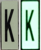 PHOTOLUMINESCENT DOOR NUMBER K HPD SIGN HEAVY DUTY / GLOW IN THE DARK "DOOR NUMBER" HPD SIGN HEAVY DUTY PHOTOLUMINESCENT DOOR NUMBER K HPD SIGN HEAVY DUTY / GLOW IN THE DARK "DOOR NUMBER" HPD SIGN HEAVY DUTY