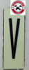 PHOTOLUMINESCENT DOOR NUMBER V SIGNAGE HEAVY DUTY / GLOW IN THE DARK "DOOR NUMBER" SIGNAGE HEAVY DUTY PHOTOLUMINESCENT DOOR NUMBER V SIGNAGE HEAVY DUTY / GLOW IN THE DARK "DOOR NUMBER" SIGNAGE HEAVY DUTY