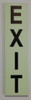 Glow in dark Number EXIT SIGNAGE The Liberty Line Glow in dark Number EXIT SIGNAGE The Liberty Line
