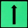 PHOTOLUMINESCENT UP ARROW SIGNAGE The Liberty Line PHOTOLUMINESCENT UP ARROW SIGNAGE The Liberty Line