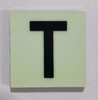 Glow in dark Number T sign The Liberty Line Glow in dark Number T sign The Liberty Line