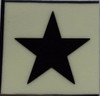 GLOW IN DARK STAR EMERGENCY MARKING SIGN GLOW IN DARK STAR EMERGENCY MARKING SIGN