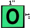 PHOTOLUMINESCENT DOOR NUMBER O DOB SIGN PHOTOLUMINESCENT DOOR NUMBER O DOB SIGN