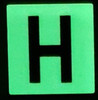 PHOTOLUMINESCENT DOOR NUMBER H SIGNAGE PHOTOLUMINESCENT DOOR NUMBER H SIGNAGE