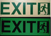 Photoluminescent "EXIT" Sign Photoluminescent "EXIT" Sign