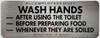 ALL EMPLOYEES MUST WASH HANDS DEPARTMENT OF HEALTH SignNYC RESTURANT SIGNAGE ALL EMPLOYEES MUST WASH HANDS DEPARTMENT OF HEALTH SignNYC RESTURANT SIGNAGE