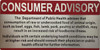 RESTURANT CONSUMER ADVISORY NOTICE ABOUT CONSUMPTION OF RAW FOOD SIGN RESTURANT CONSUMER ADVISORY NOTICE ABOUT CONSUMPTION OF RAW FOOD SIGN