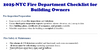 2025-NYC Fire Department Checklist for Building Owners 2025-NYC Fire Department Checklist for Building Owners