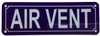 Air Vent Sign