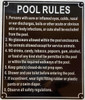 Pool Rules DOB SIGN