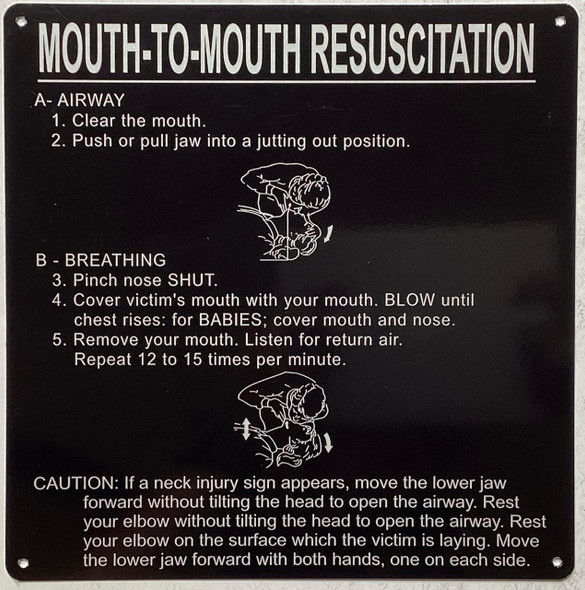 Mouth to mouth resuscitation SIGN Mouth to mouth resuscitation SIGN