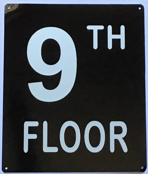 9TH FLOOR SIGN 9TH FLOOR SIGN
