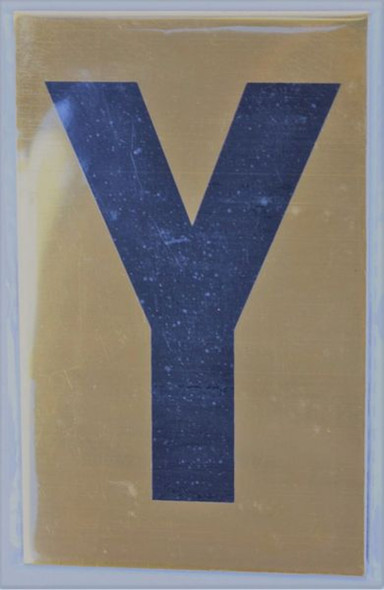 Apartment number sign Y Apartment number sign Y