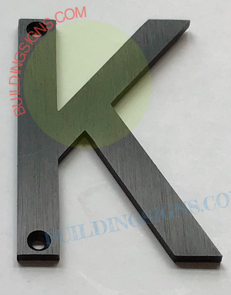 Apartment number K Sign Apartment number K Sign