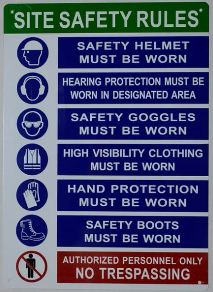 Site Safety Start here Sign PPE CONTSRUCTION SIGN Site Safety Start here Sign PPE CONTSRUCTION SIGN