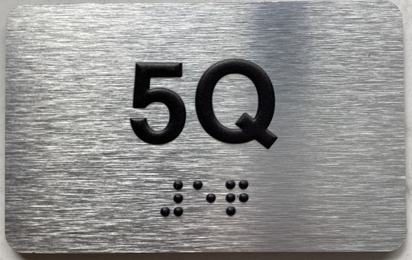 APT# 5Q SILVER Sign