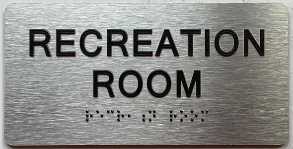 RECREATION Room Sign