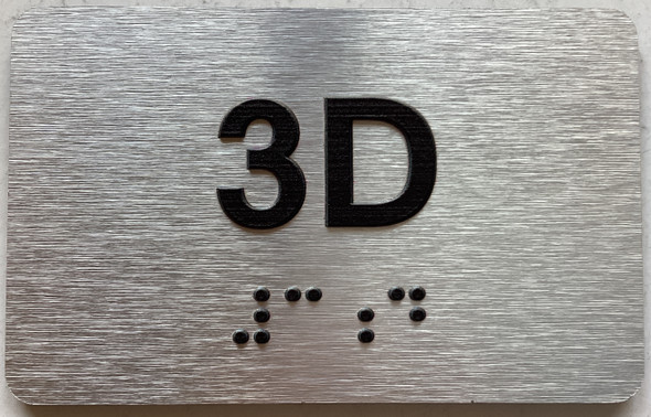 APT# 3D Sign