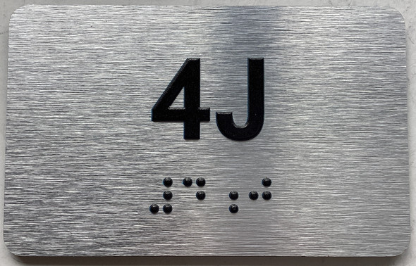 APT# 4J Sign