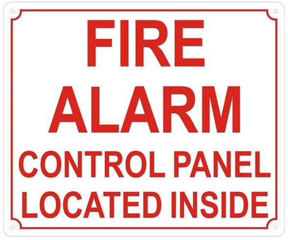 FIRE Alarm Control Panel Located Inside Reflective !!! FIRE Alarm Control Panel Located Inside Reflective !!!