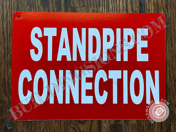 Standpipe Connection   Fire Department Fire Deparment Sign Standpipe Connection   Fire Department Fire Deparment Sign