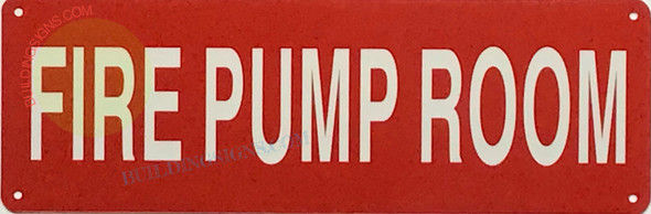 FIRE PUMP ROOM FIRE PUMP ROOM