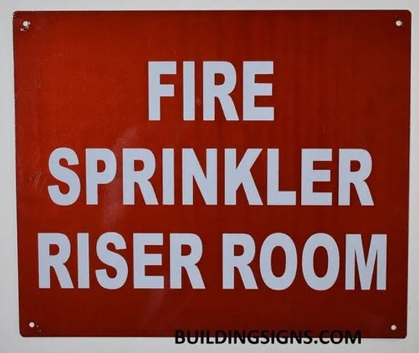 FIRE SPRINKLER RISER ROOM FIRE SPRINKLER RISER ROOM