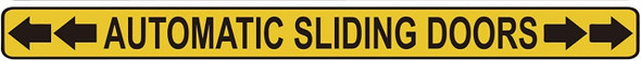 Automatic Sliding Doors STICKER Automatic Sliding Doors STICKER
