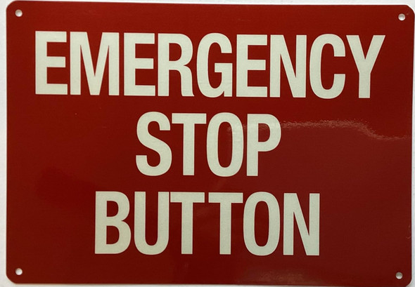 Emergency Stop Button Emergency Stop Button