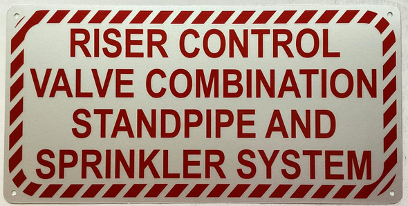 RISER CONTROL VALVE COMBINATION STANDPIPE AND SPRINKLER SYSTEM