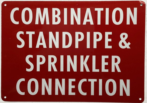 Combination standpipe and sprinkler connection Combination standpipe and sprinkler connection