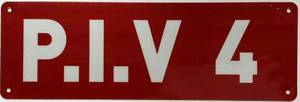 PIV Number 4 - Post Indicator Valve number 4